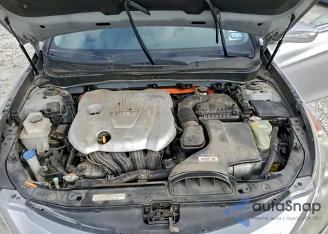 2013 Hyundai Sonata Hybrid z USA, uszkodzony, nr VIN KMHEC4A43DA098975